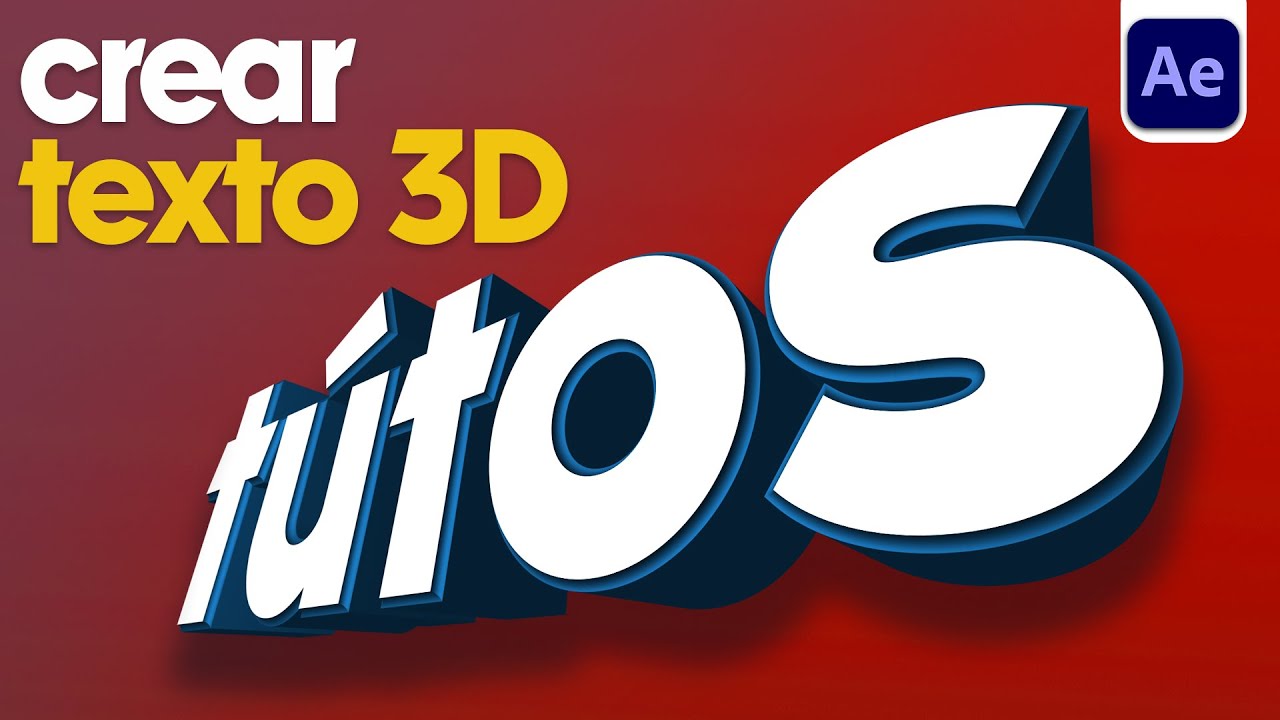 After Effects: Anima Texto 3D Fácilmente ¡Sin Plugins!