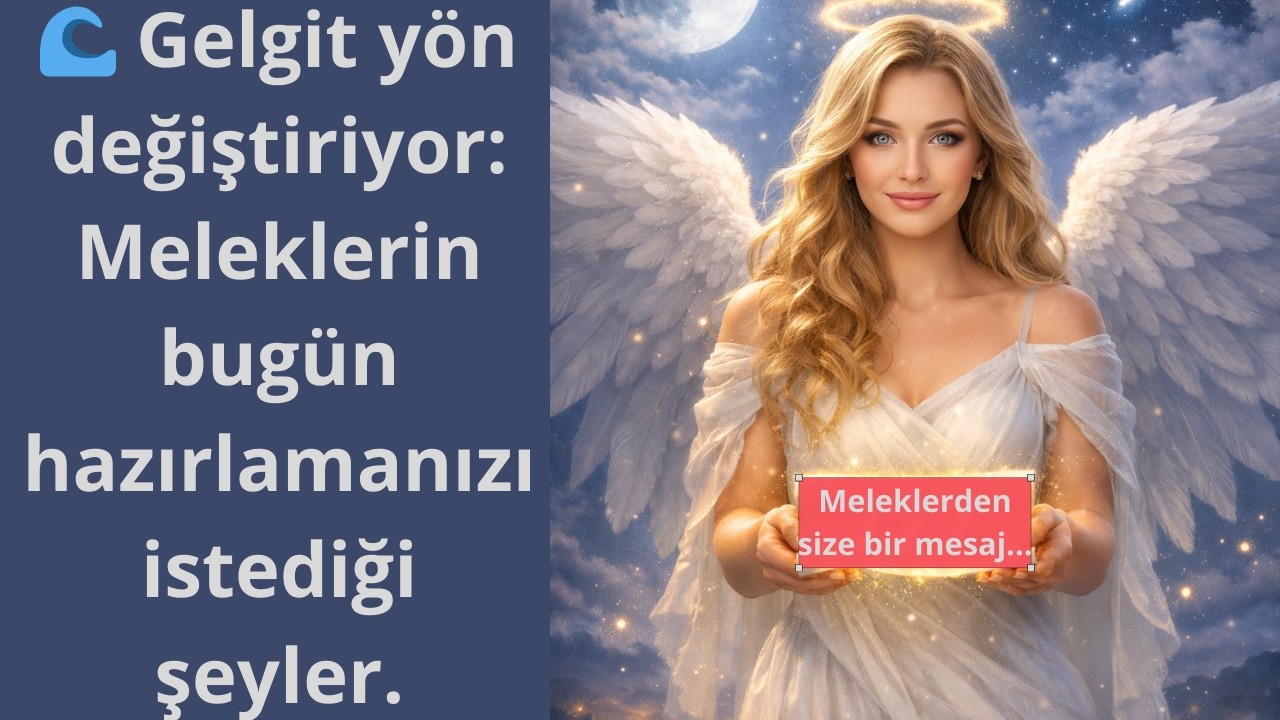 🌊 Gelgit yön değiştiriyor: Meleklerin bugün hazırlamanızı istediği şeyler.