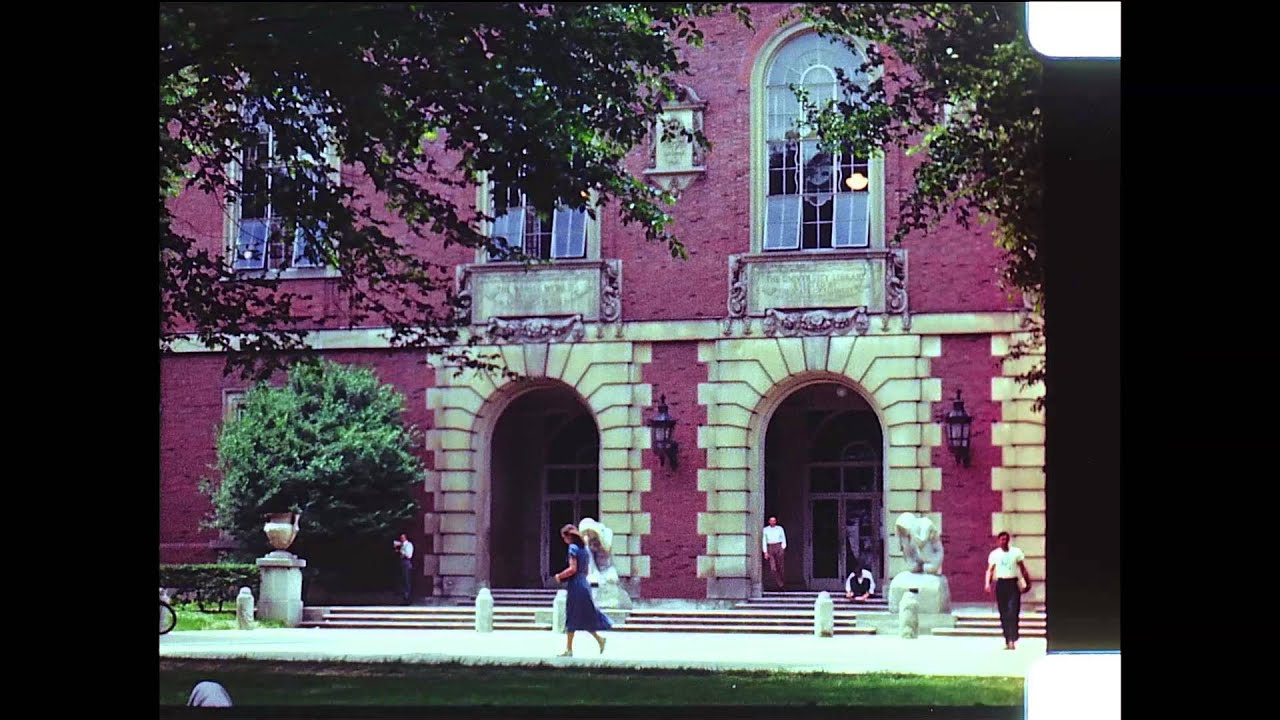 University of Illinois 1949 Homecoming 16mm Kodachrome