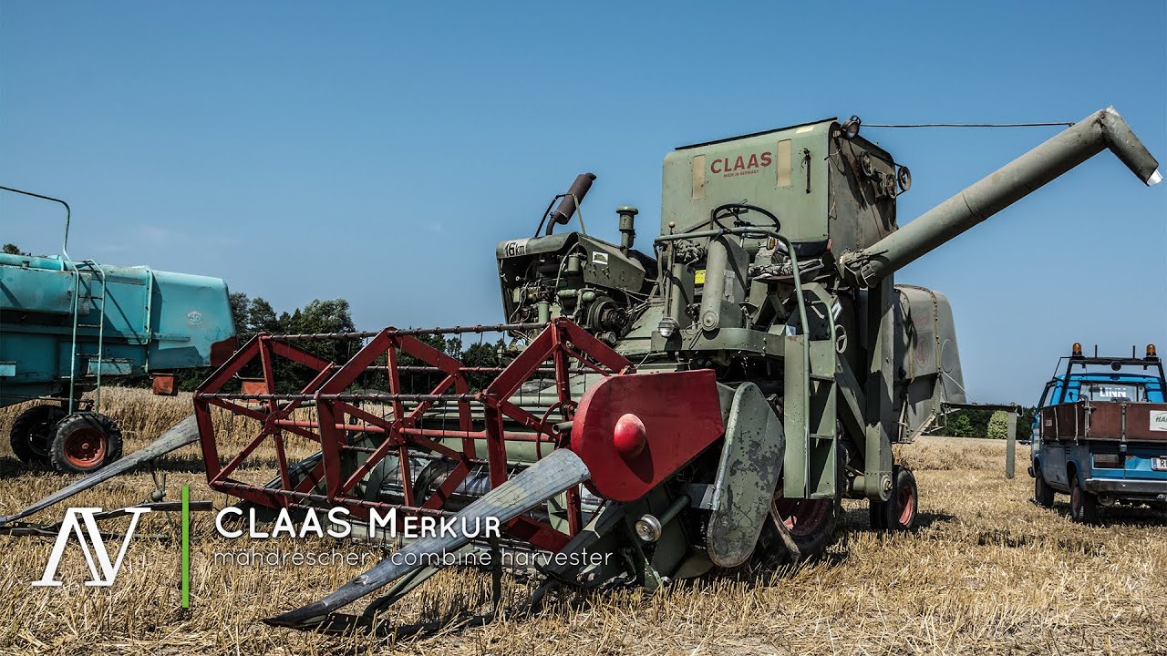 Claas Merkur - Weizendrusch · wheat harvest