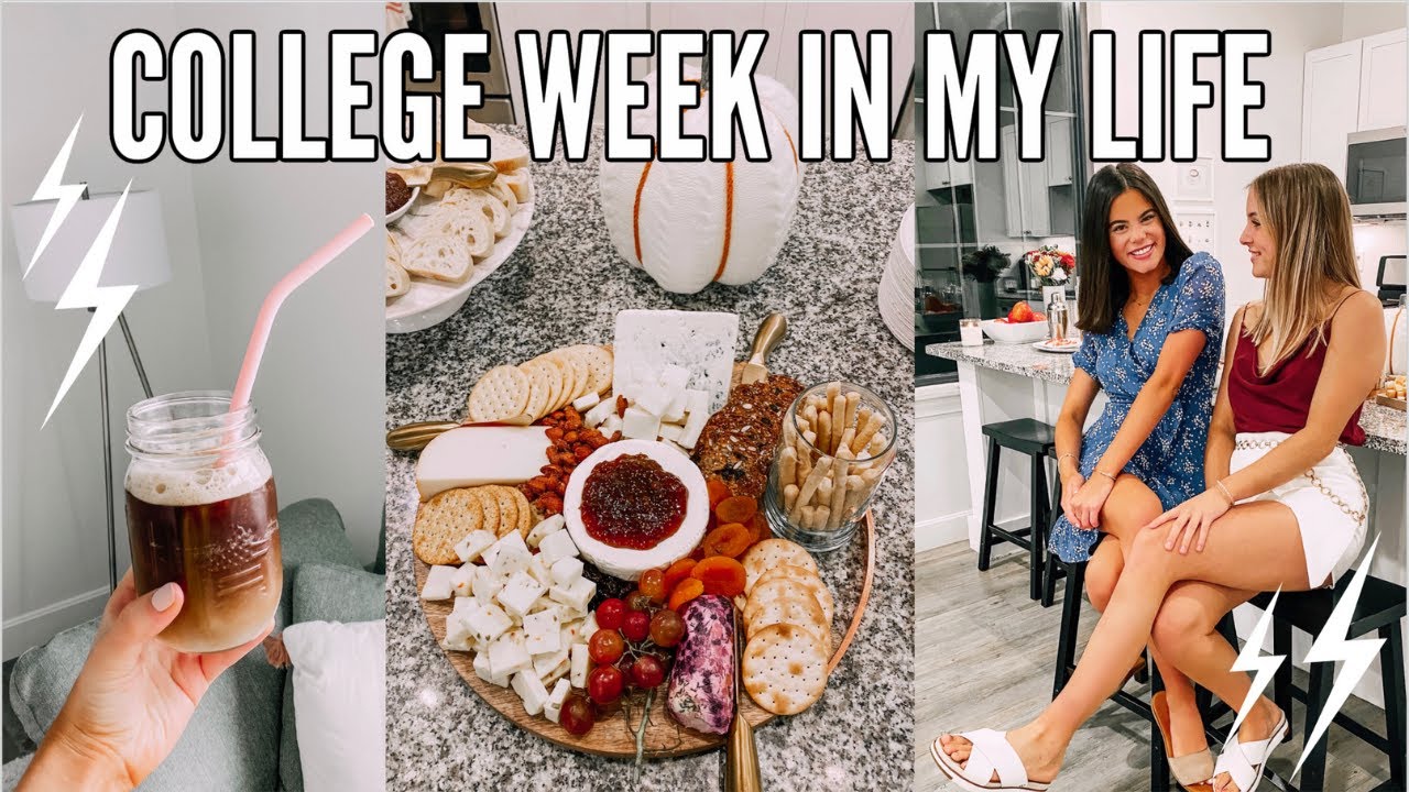 VLOG | college week in my life: online classes, grocery haul, cleaning my apartment & cheeseboards!