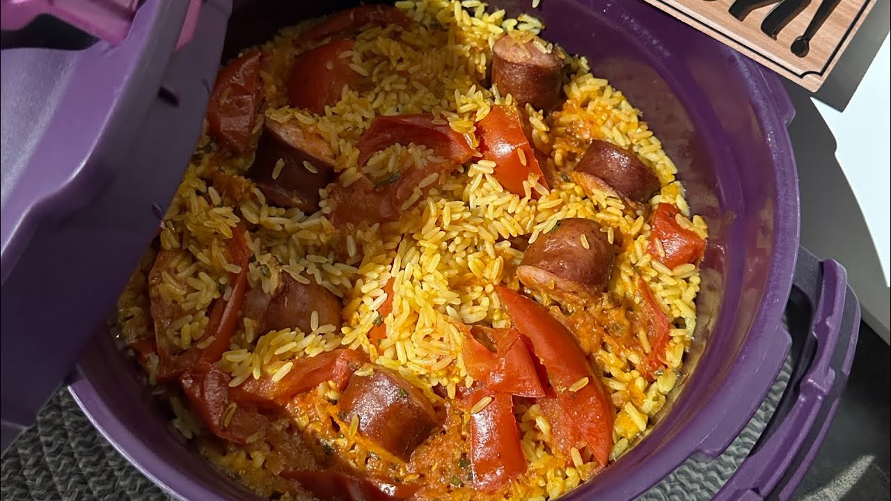 ROUGAIL DE SAUCISSES dans la Micro Minute Tupperware @odelissdechriss497