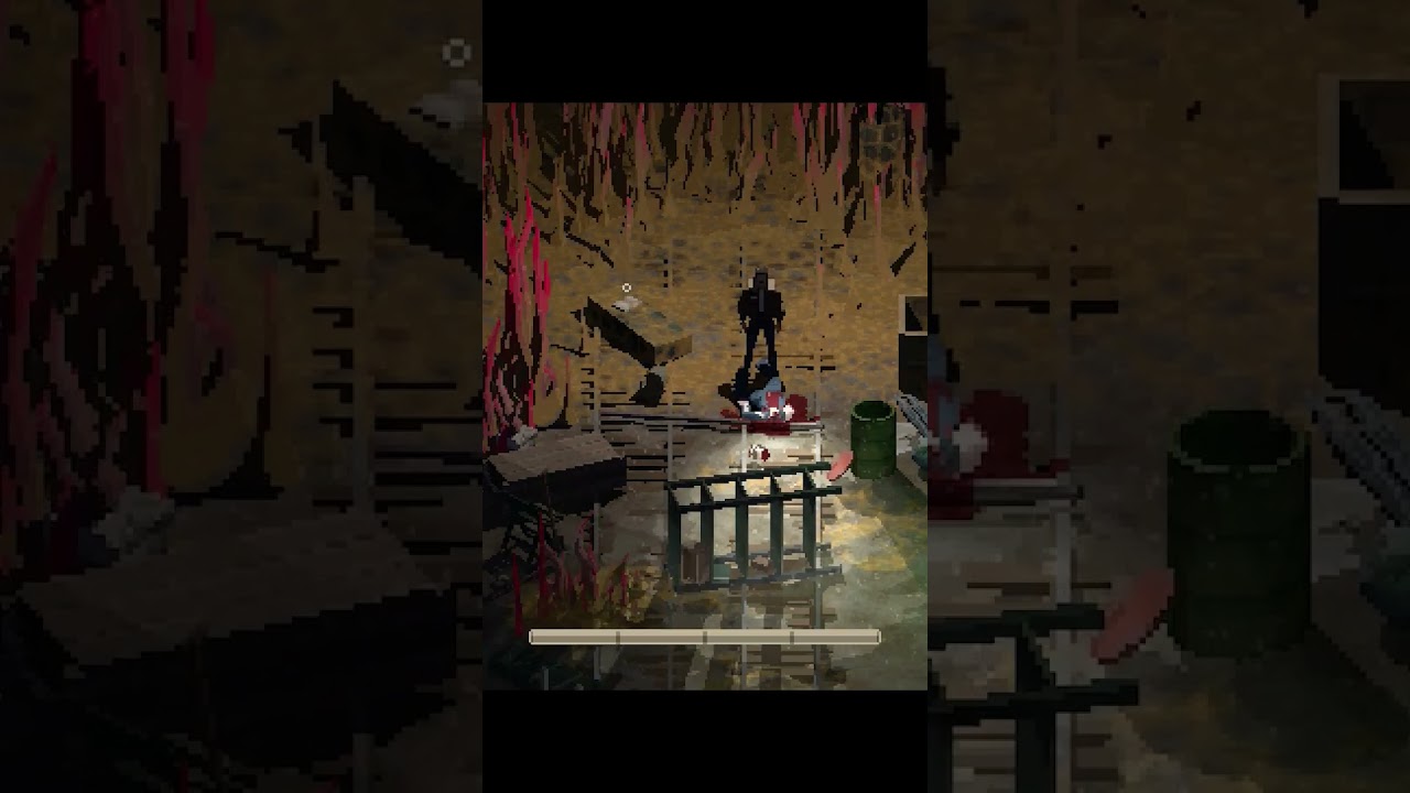 Holstin - Incredible 3D Pixel Art Survival Horror! #shorts #holstin #gaming #indiegames #videogames