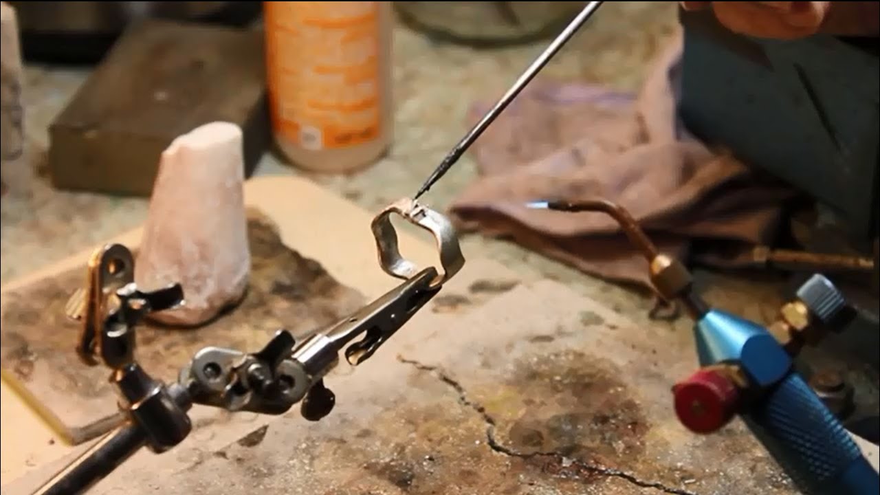 How to Solder Silver (or Gold) with Solder Paste, Strip and Wire demo HD