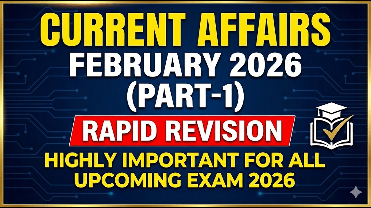 February Month Current Affairs With MCQs|OICL AO MAINS| RBI OFFICE ASSISTANT|RBI ASSISTANT|BANK|SSC