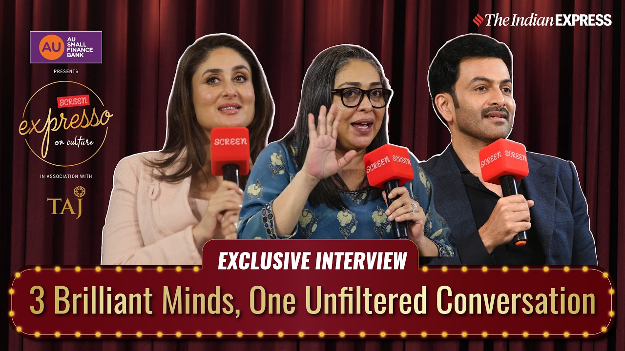 Exclusive Interview: Kareena Kapoor, Meghna Gulzar & Prithviraj | Daayra | Expresso Live