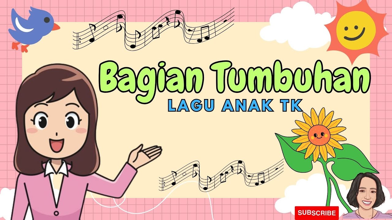 LAGU BAGIAN TUMBUHAN | Nada lagu Menanam Jagung