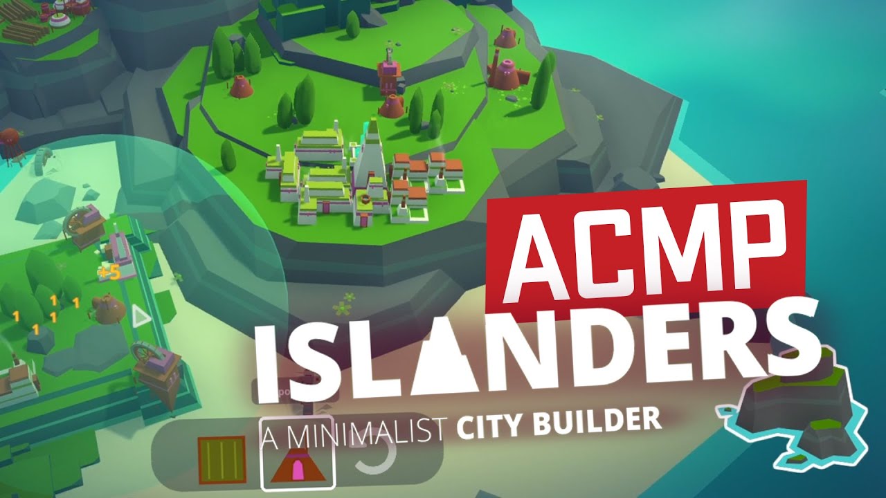 АСМР Гейминг, строим города на островах. Играем в Islanders | ASMR Gaming