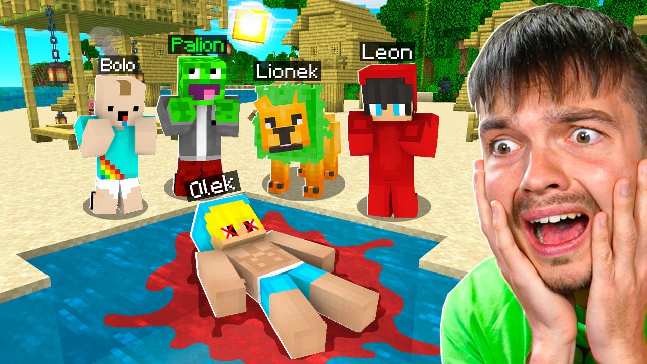 OLEK MIAŁ STRASZNY WYPADEK na WAKACJACH w Minecraft...