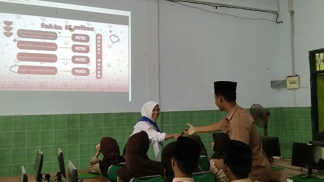 Seleksi Peserta JUMBARA 2025 Bidang Youth Station (Donor Darah) - MTs NU Mojosari