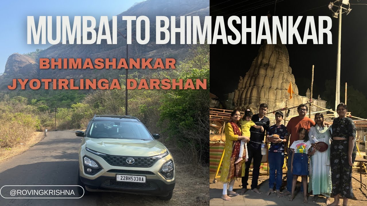 Mumbai to Bhimashankar by car | Bhimashankar Jyotirlinga Darshan | Mumbai to Bhimashankar yatra