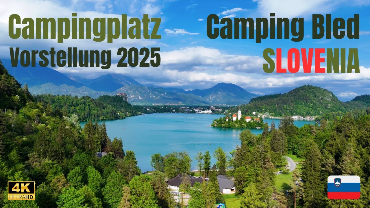Vorstellung Campingplatz Bled Slowenien 🇸🇮 | Stellplatz vor traumhafter Kulisse | @DJI @journey