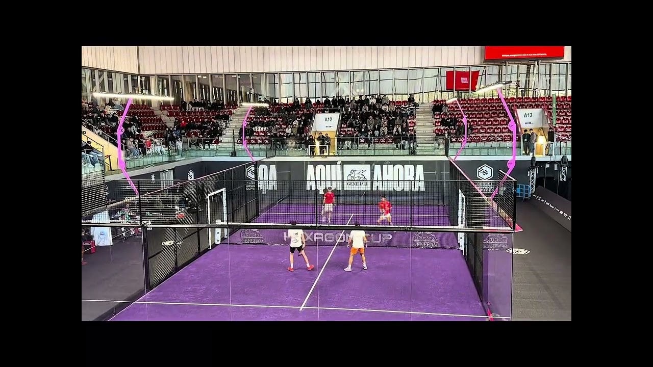 Mejores jugadas Hexagon Cup, Santigosa/Garcia vs Mariano Gonzalez/Pol Hernández #padel #hexagon