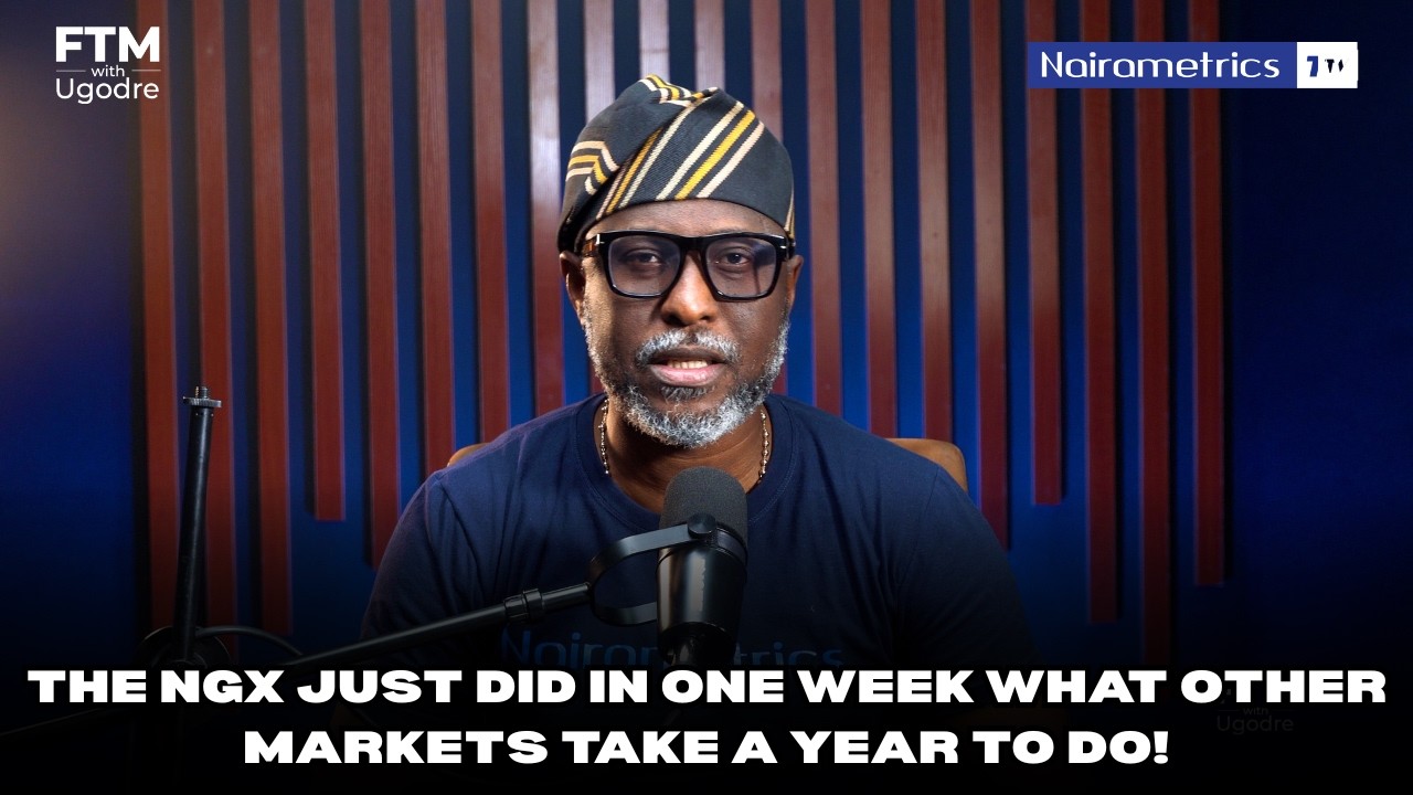 The NGX just did in ONE WEEK what other markets take a YEAR to do!
