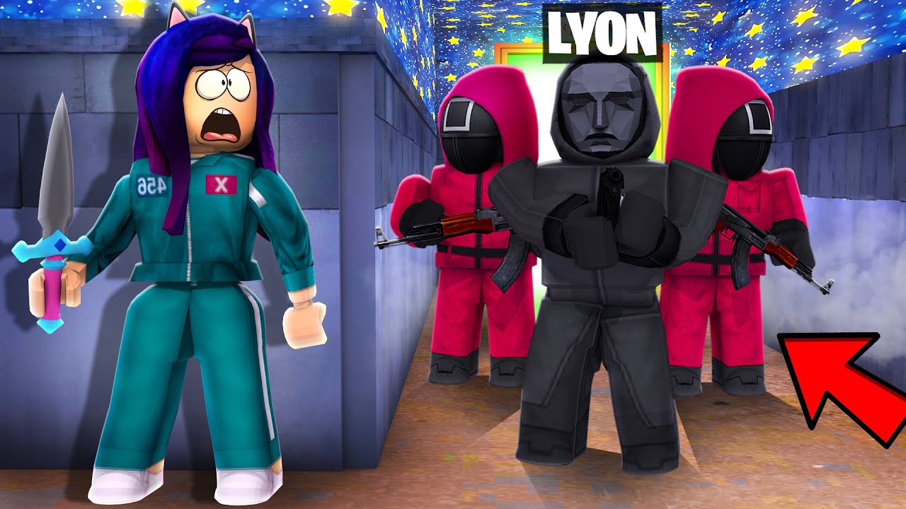 LYON contro ANNA nello SQUID GAME 3 su ROBLOX!!