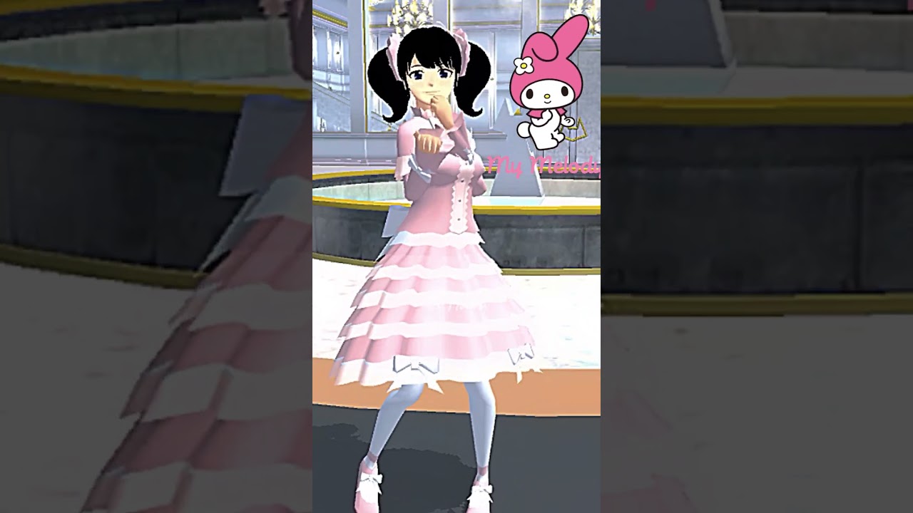 sanrio trend #sakuraschoolsimulator #sakura #dance #fyp #viral