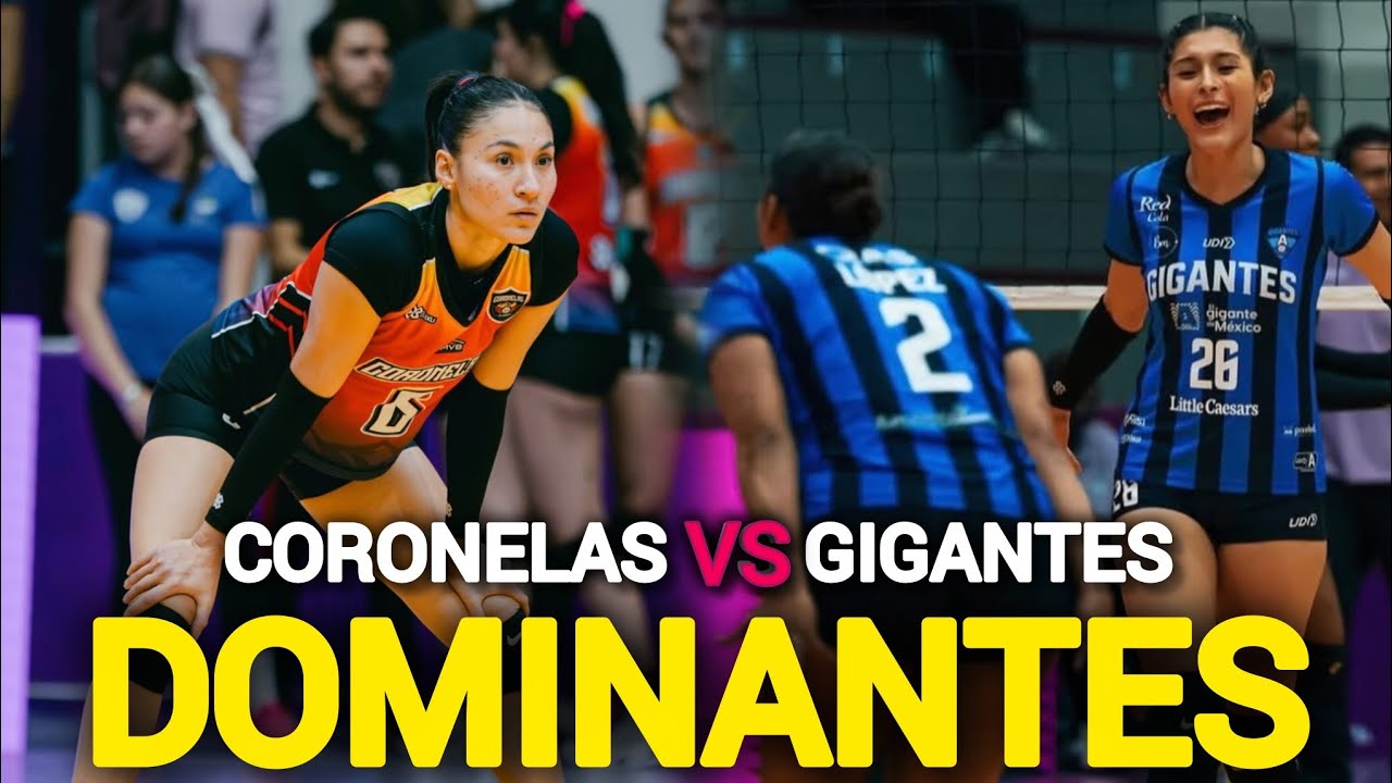 CORONELAS VS GIGANTES JORNADA 7 | JUEGO I | LIGA DE VOLEIBOL PROFESIONAL MEXICANA FEMENIL 2026