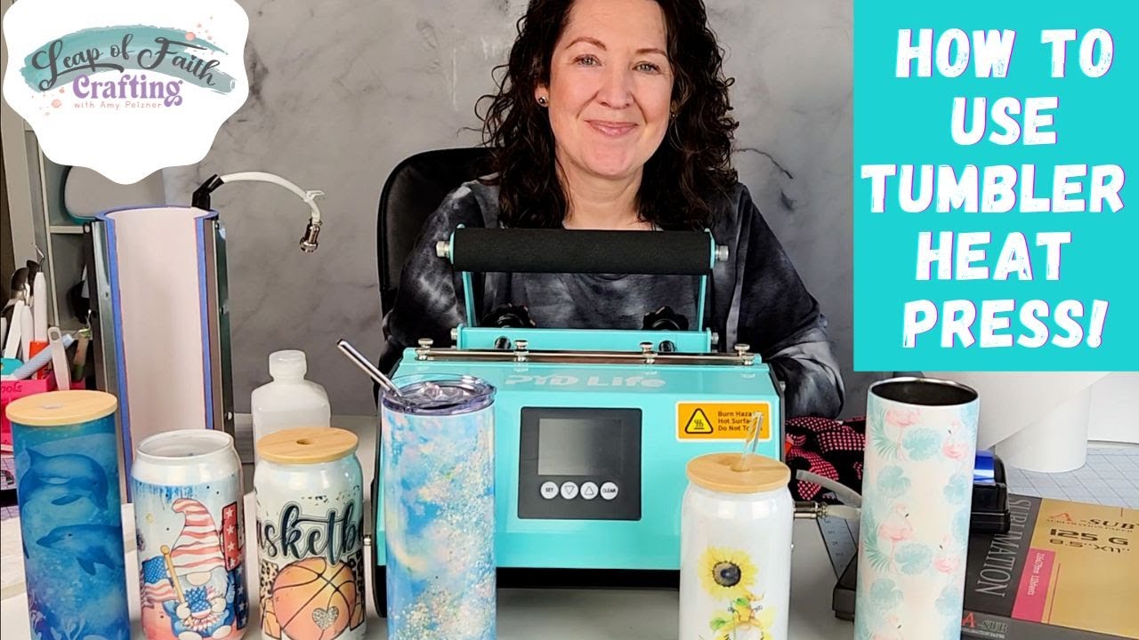 How to Use Tumbler Heat Press