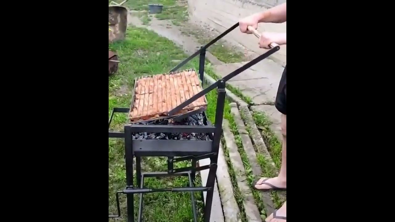 When you let the Engineer take over the BBQ #innovation #inventions