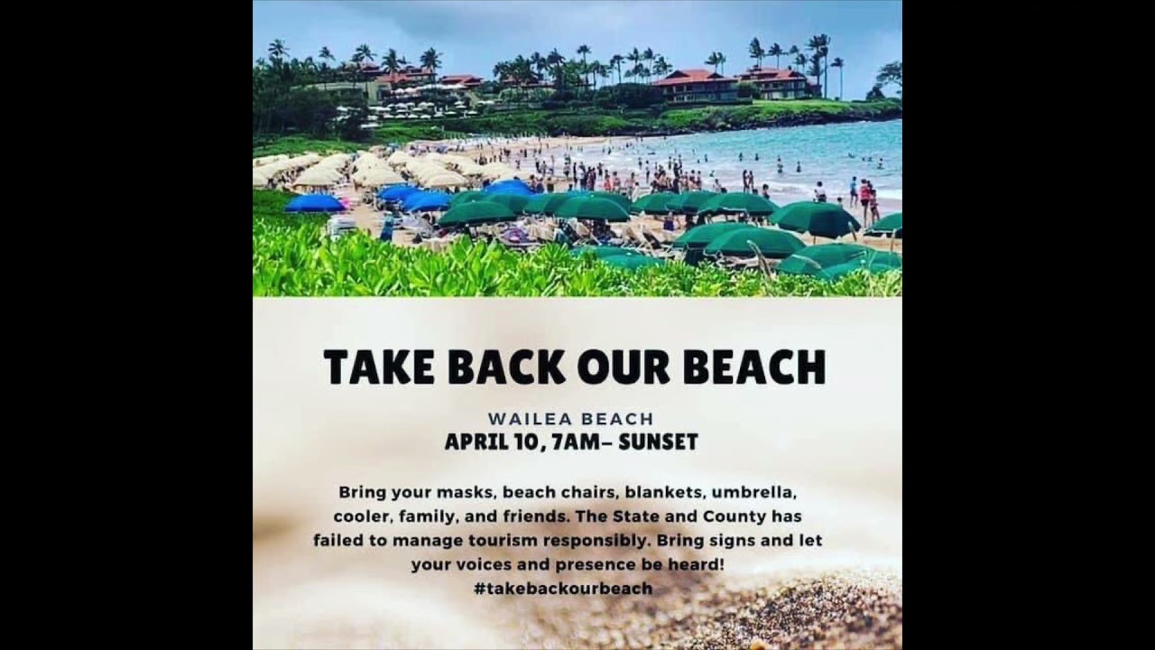 Take Back The Beach, Maui