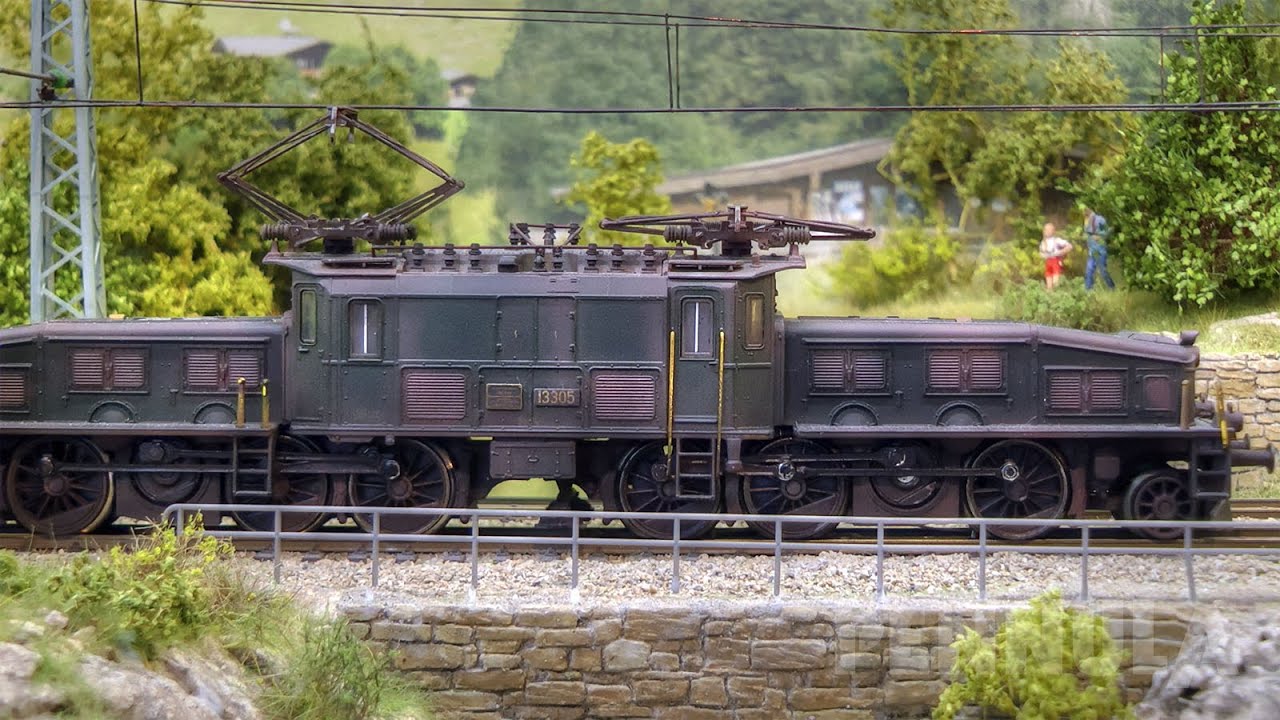 Schweizer Modellbahnen - H0 Anlage Court du Bouton von Rob de Vleeschhouwer und Wim Wijnhoud