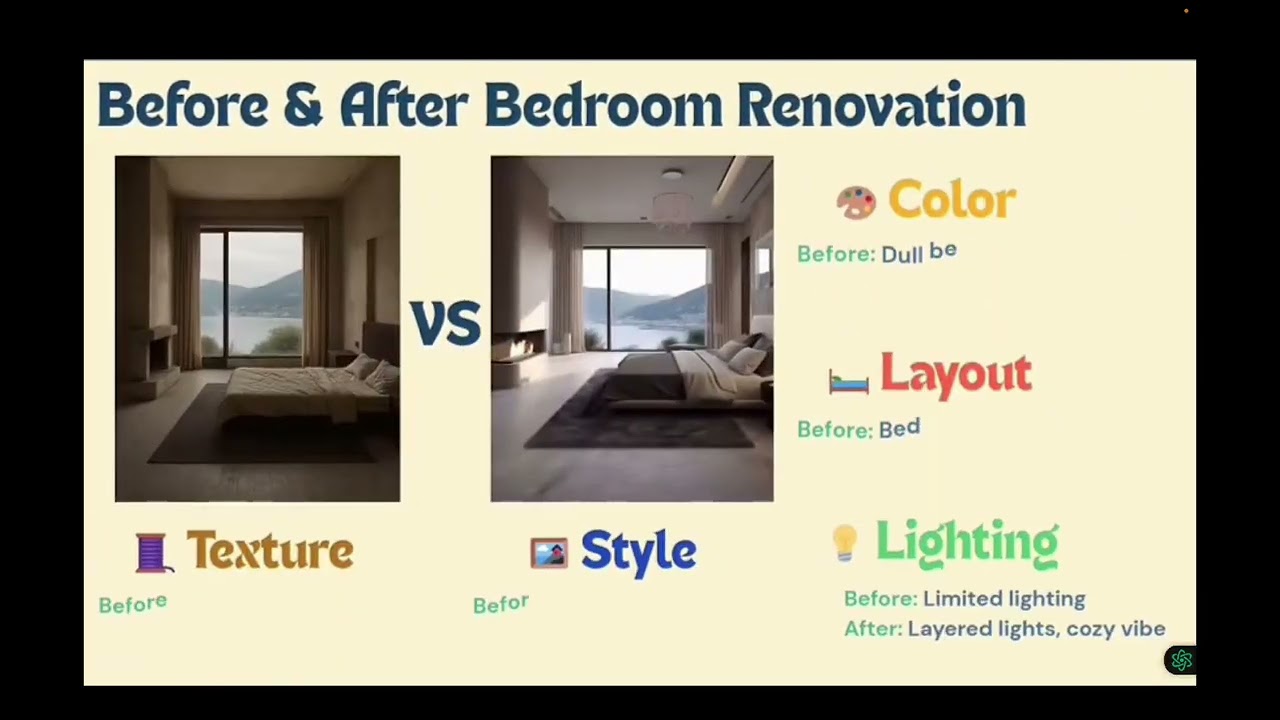 LMCP 1632 SET8 Al-Powered Bedroom Transformation