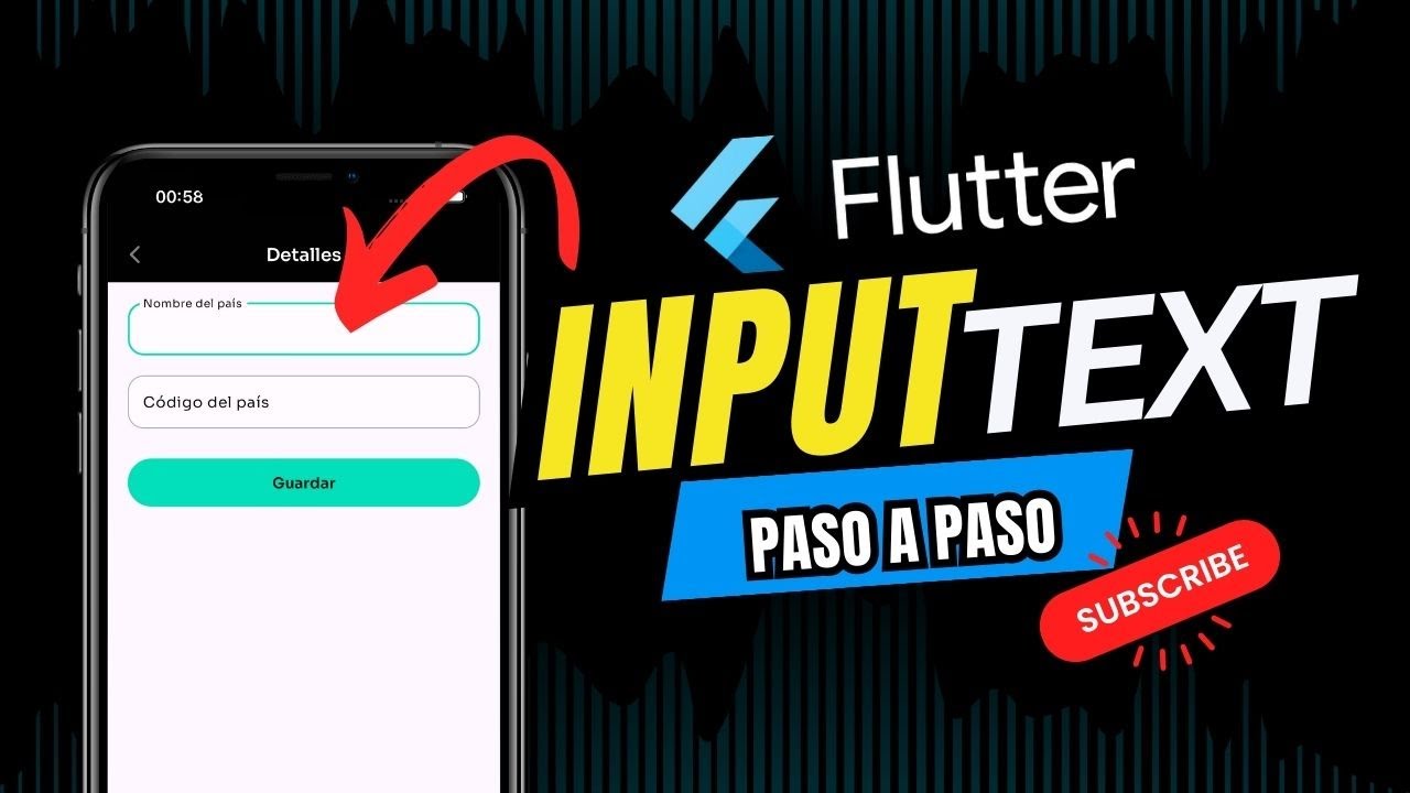 Cómo Crear un Input Text Personalizado en Flutter 🚀 | Bordes, Fondos y Validaciones Dinámicas