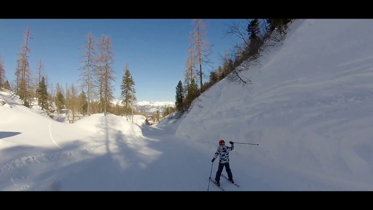 Krippenstein 11 km Abfahrt, fast forward, Rylo 360