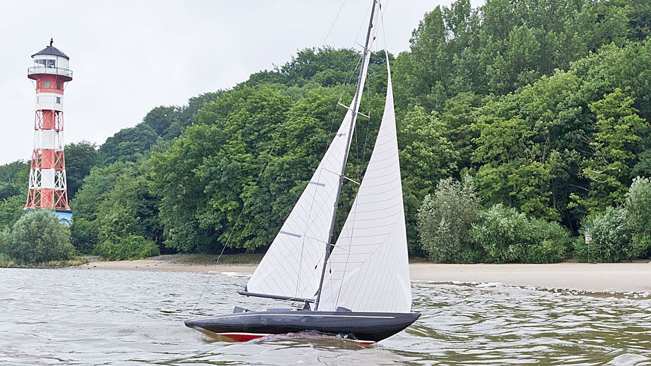 The return of the J-Class. Huge elegant yachts, born in the 30s.