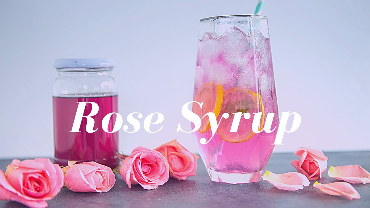 Simple Rose Syrup Recipe || Cooking Etc