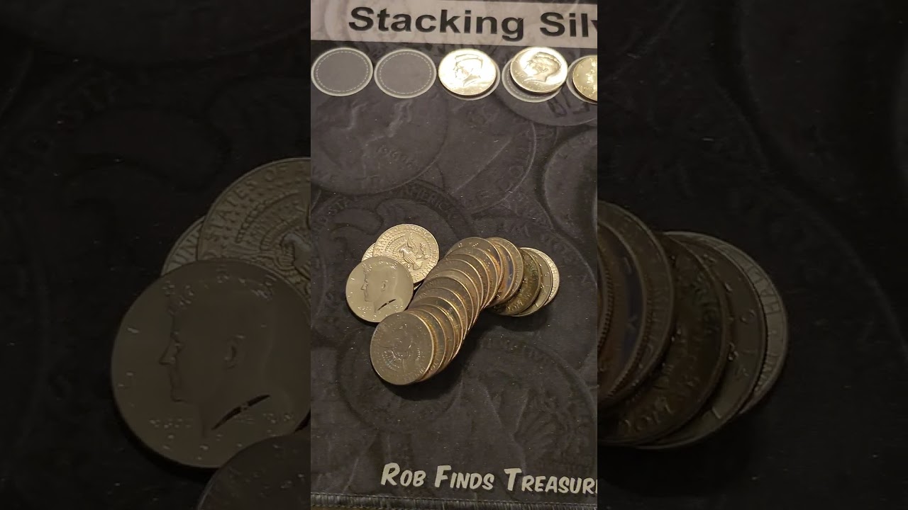Silver Keeps Coming and Other Valuable Finds Coin Roll Hunting Half Dollar boxes 5 & 6 