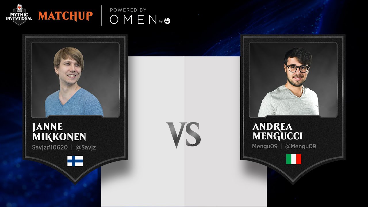 Savjz vs. Andrea Mengucci | Top 4 Upper Bracket Semifinal | Mythic Invitational