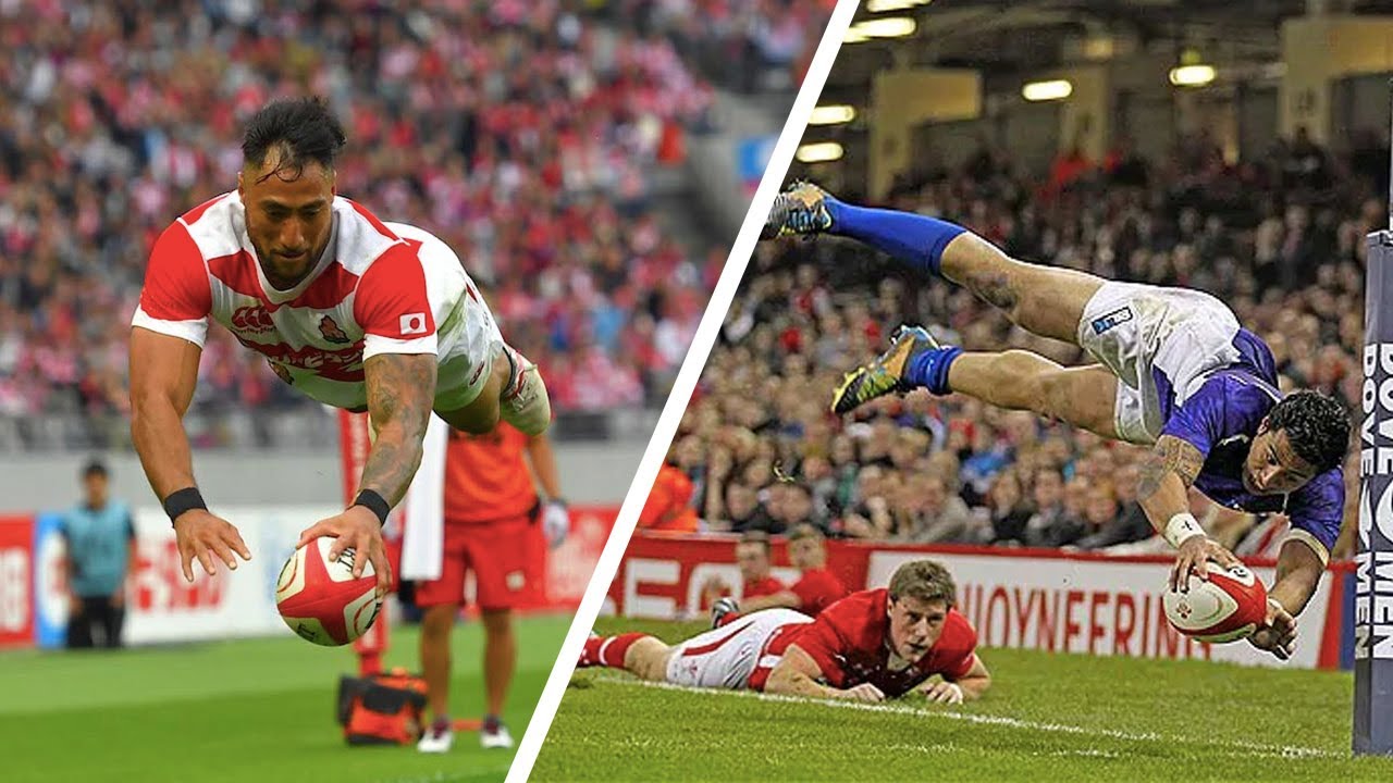 Rugby's Most RIDICULOUS Try Finishes!