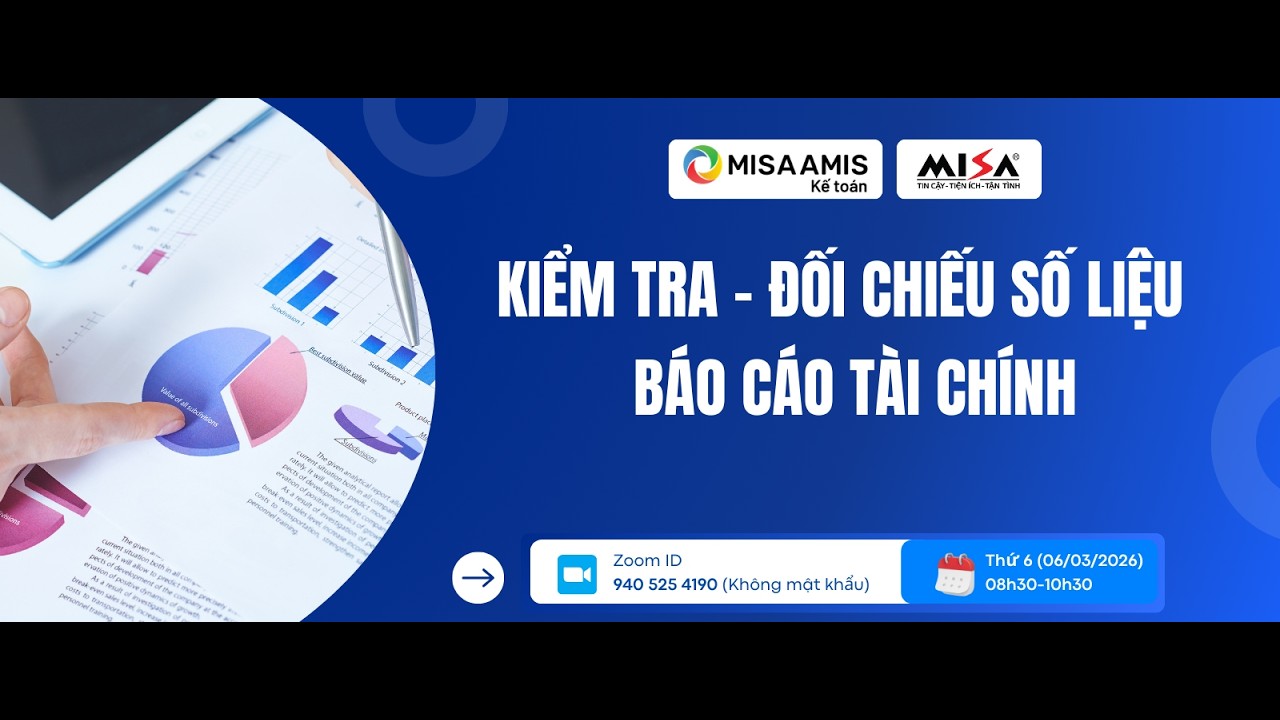 AMIS | Sáng 06/03 - BÁO CÁO TÀI CHÍNH (PHẦN 2)