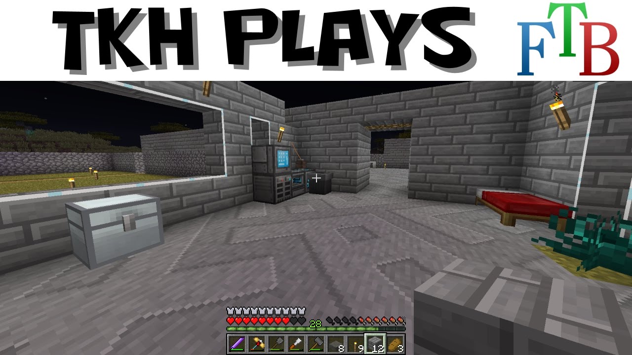 FTB Infinity Lite #9 - Base Building (Modded Minecraft 1.10)