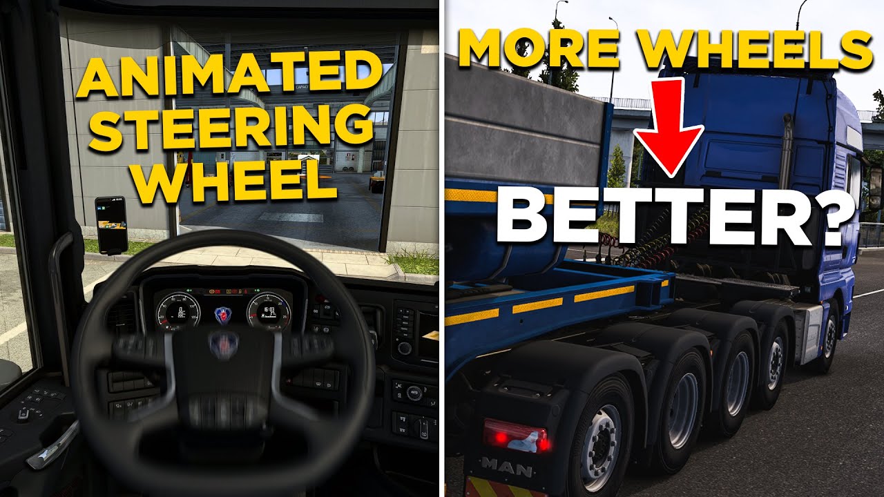 New Mods Released on ETS2 1.48