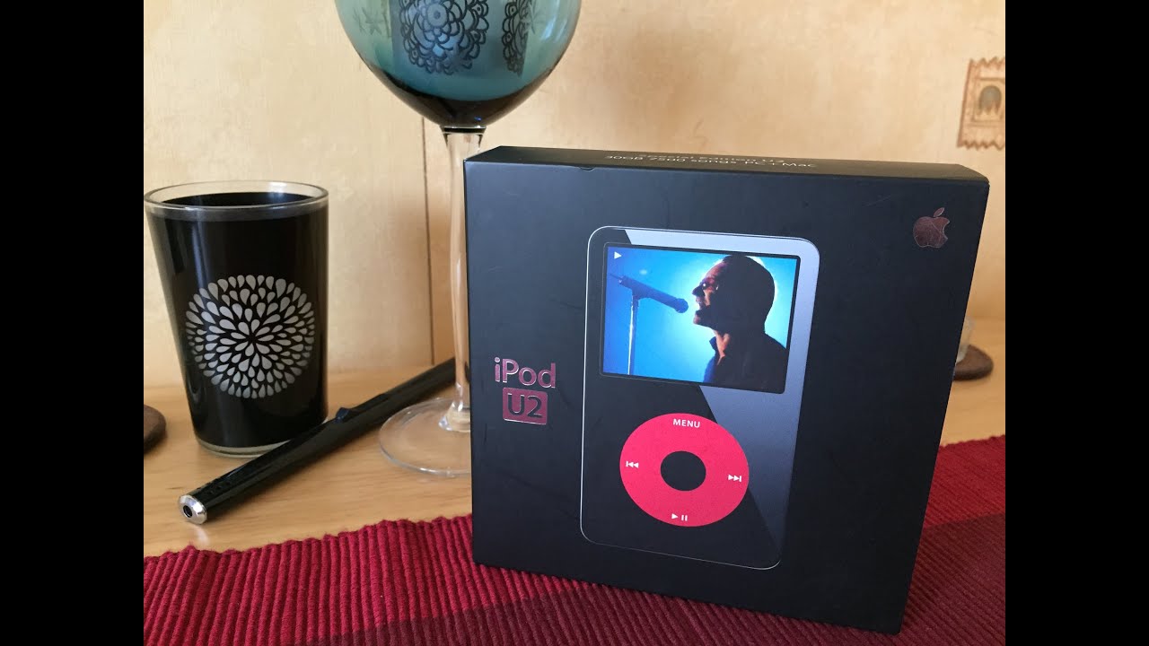 Apple iPod classic (video) 5th generation U2 Special Edition unboxing