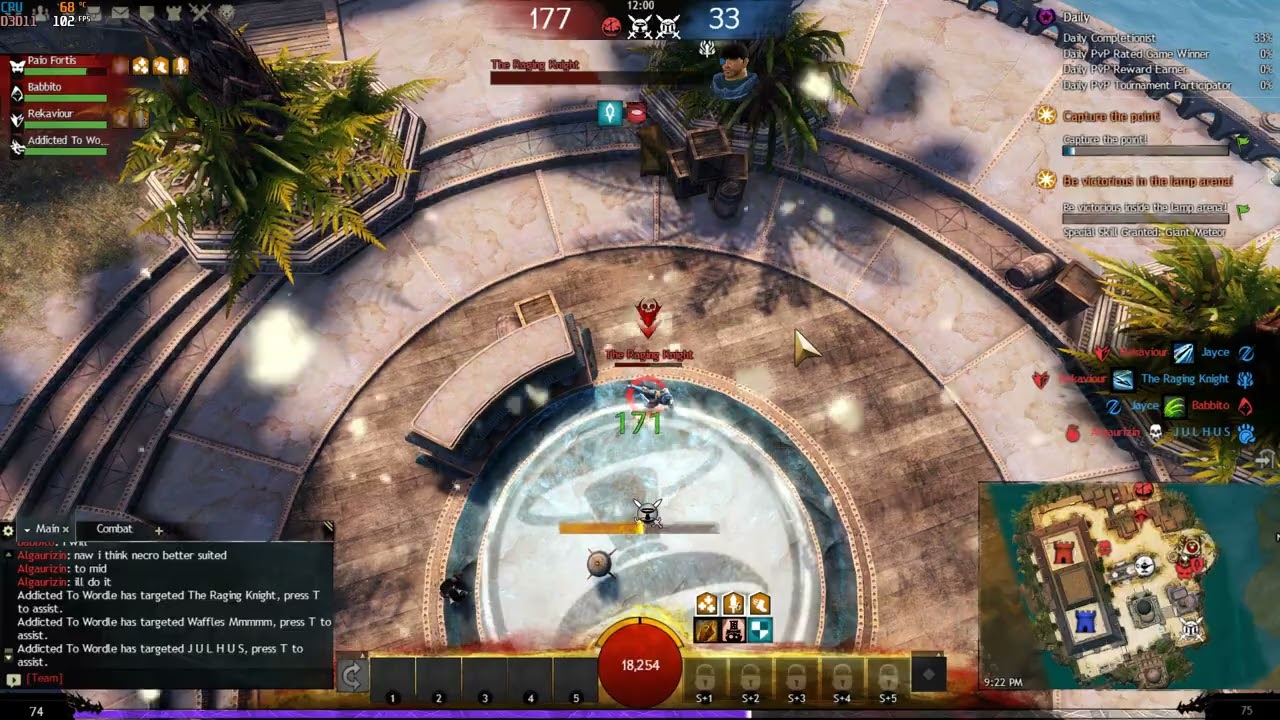 GW2 Core Engineer Casual Unranked Conquest Game on the Eve of EoD
