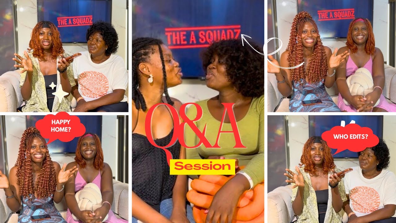OUR FIRST Q&A SESSION‼️😂