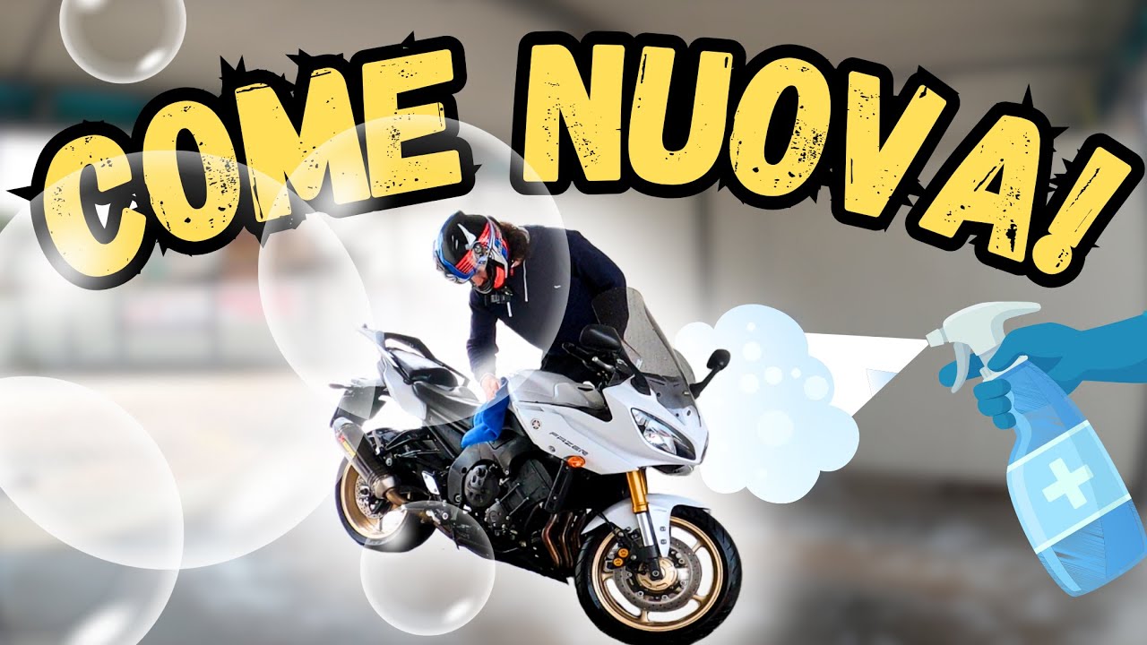 COME LAVARE BENE LA MOTO 💦 - TUTORIAL COMPLETO! 🏍️