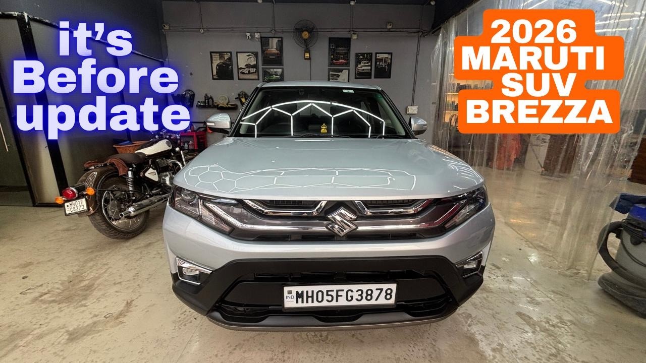 2026 Before Upcoming Brezza Surprises 🔥| Maruti Suzuki Brezza Comes Tech Loaded SUV@caarnavtech 