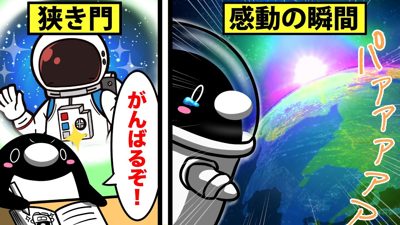 【最難関】宇宙飛行士になるとどうなるのか？【アニメ】