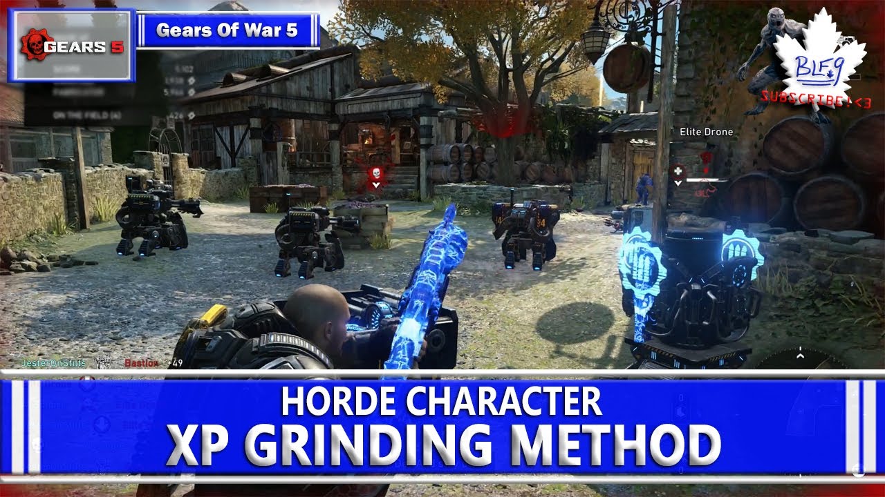 Gears 5 - Horde Character XP Grinding Method
