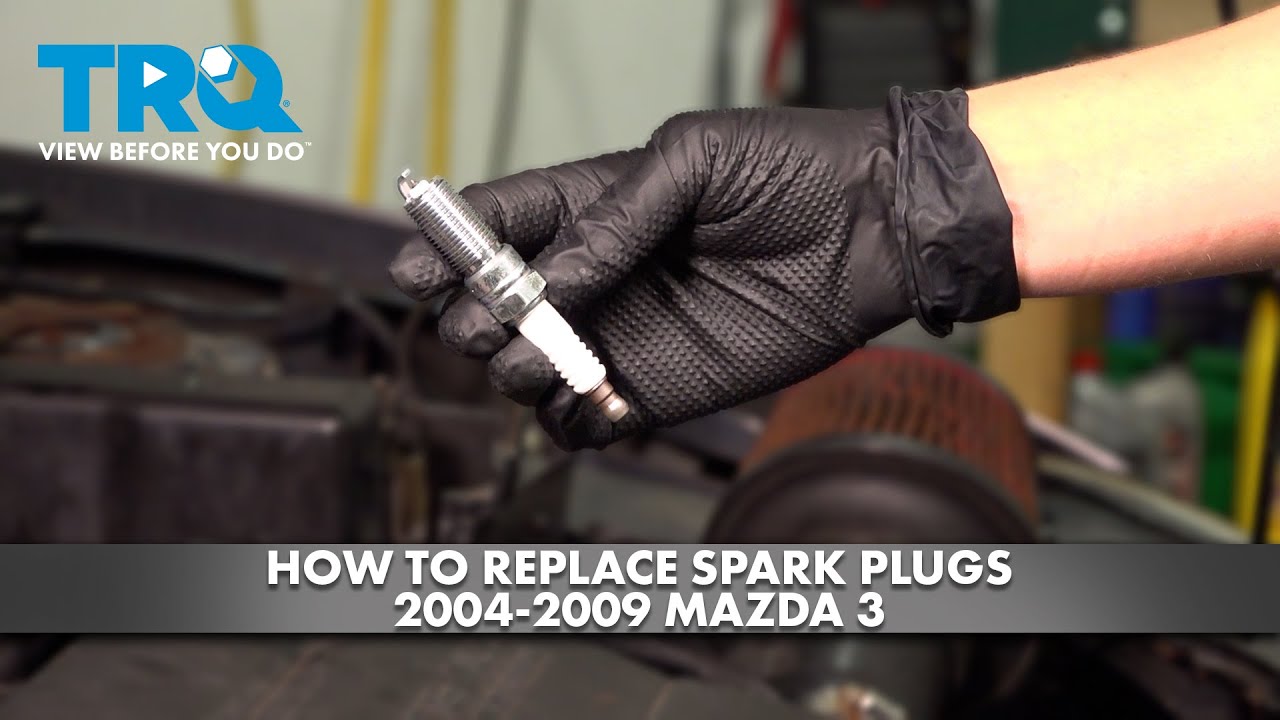 How to Replace Spark Plugs 2004-2009 Mazda 3