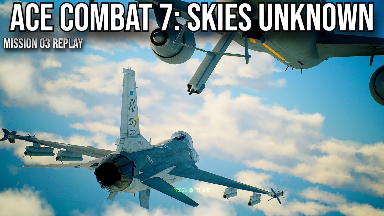 DRONE ATTACK | ACE COMBAT 7 : SKIES UNKNOWN | F16 vs ATTACK DRONES | SASM MSL AA