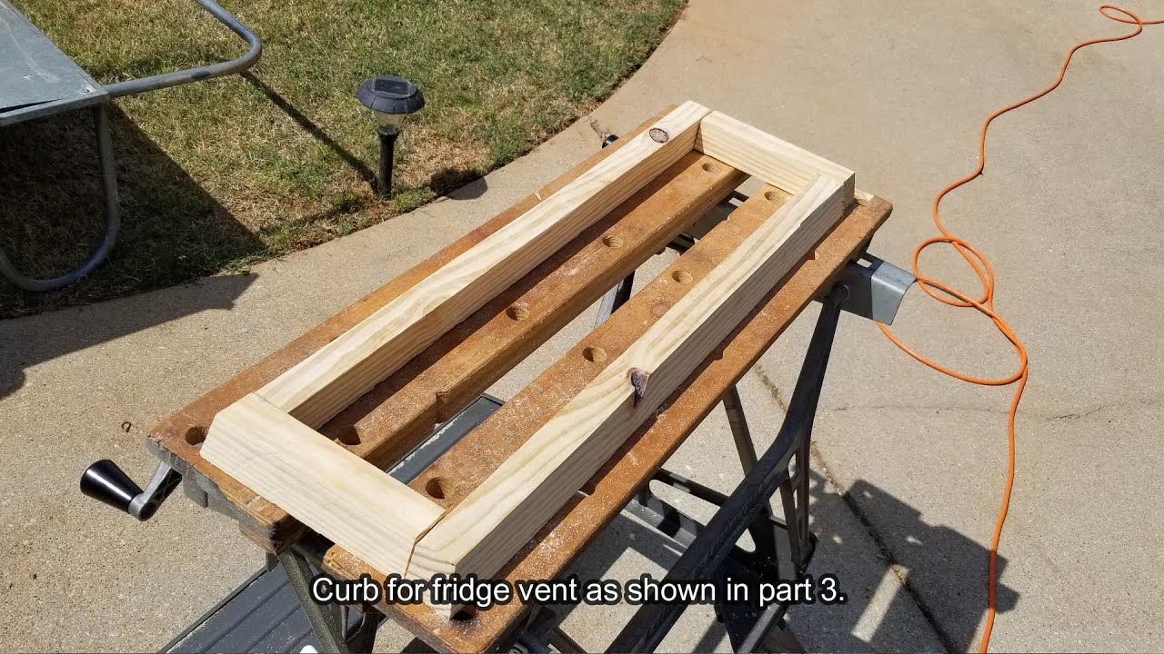 How I did my roof curb fabrication