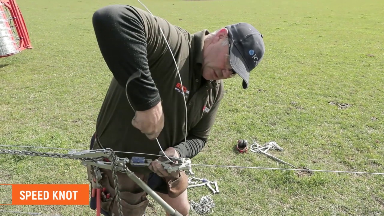 Fencing Essentials - How to Tie a Speed Knot