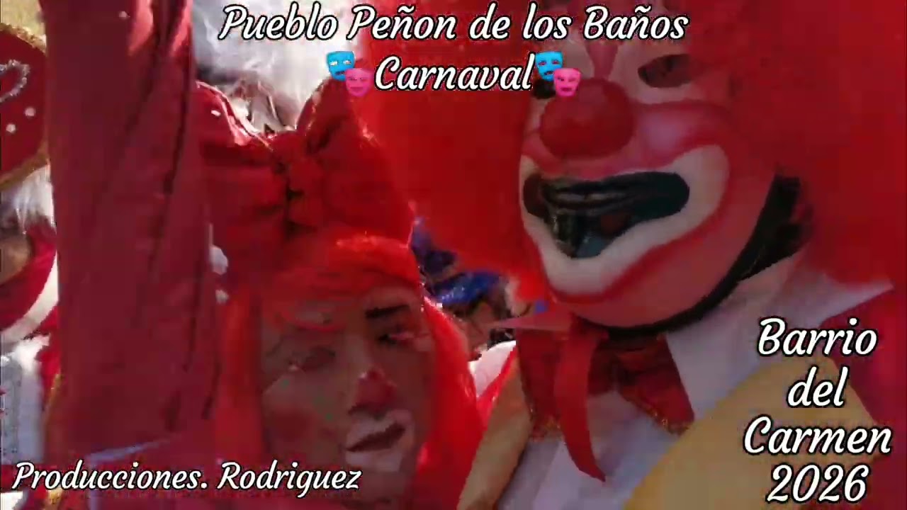 Carnaval Pueblo Peñon de los Baños 2026 barrio del carmen 