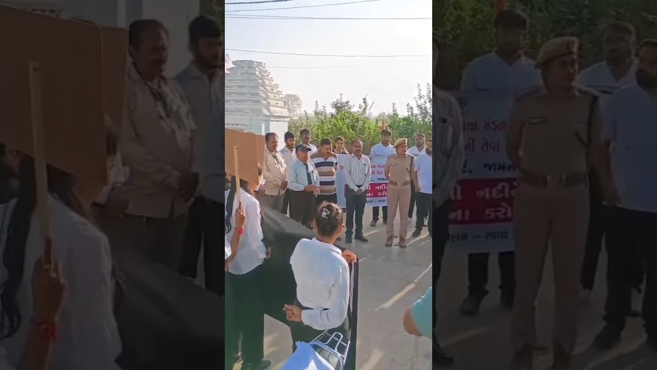 જામનગરમાં રંગમતી નદીની સ્વચ્છતા જાળવી રાખવા ડીએલએસએ સાથે હોમગાર્ડઝ અને જેએમસી નું સંયુકત આહ્વાન. 