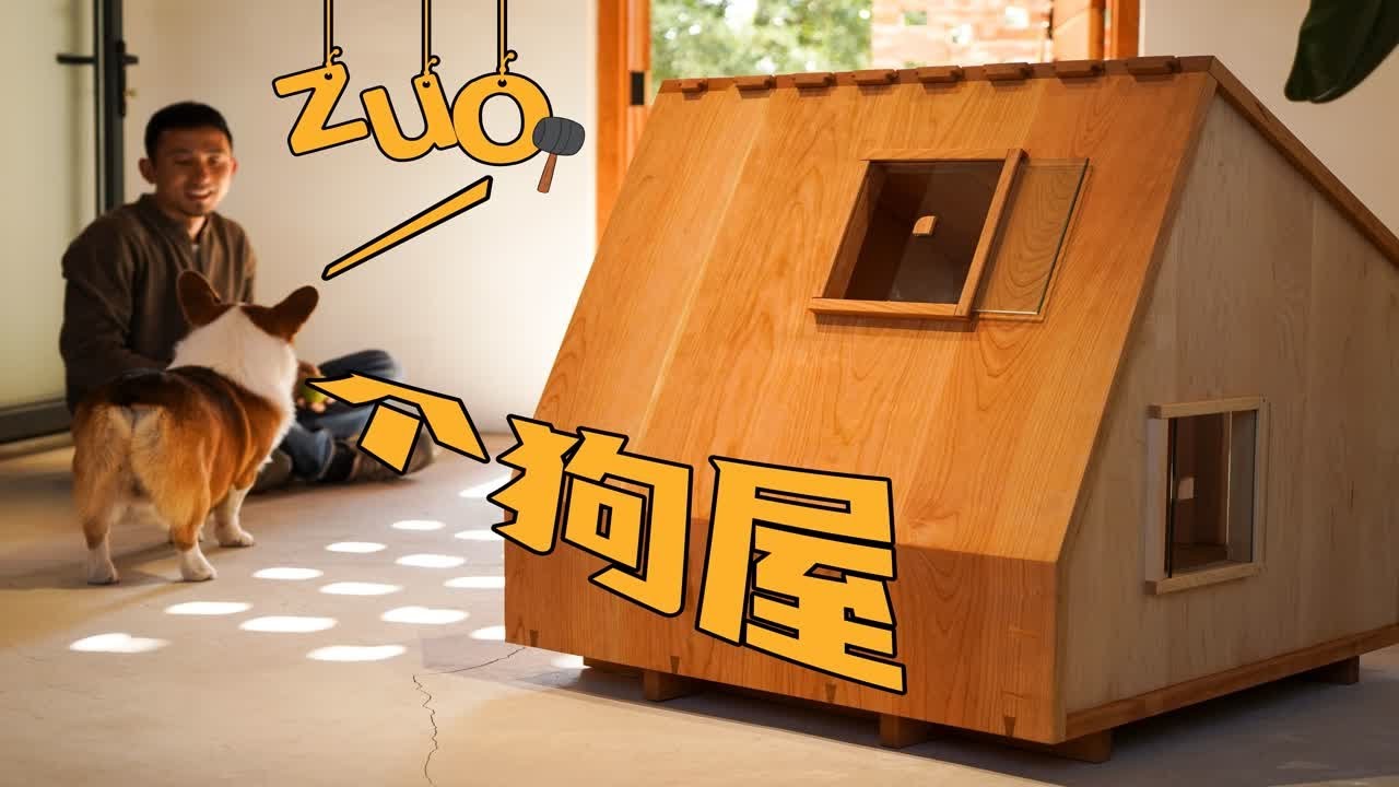 耗时11天，做了个顶复杂的狗屋！